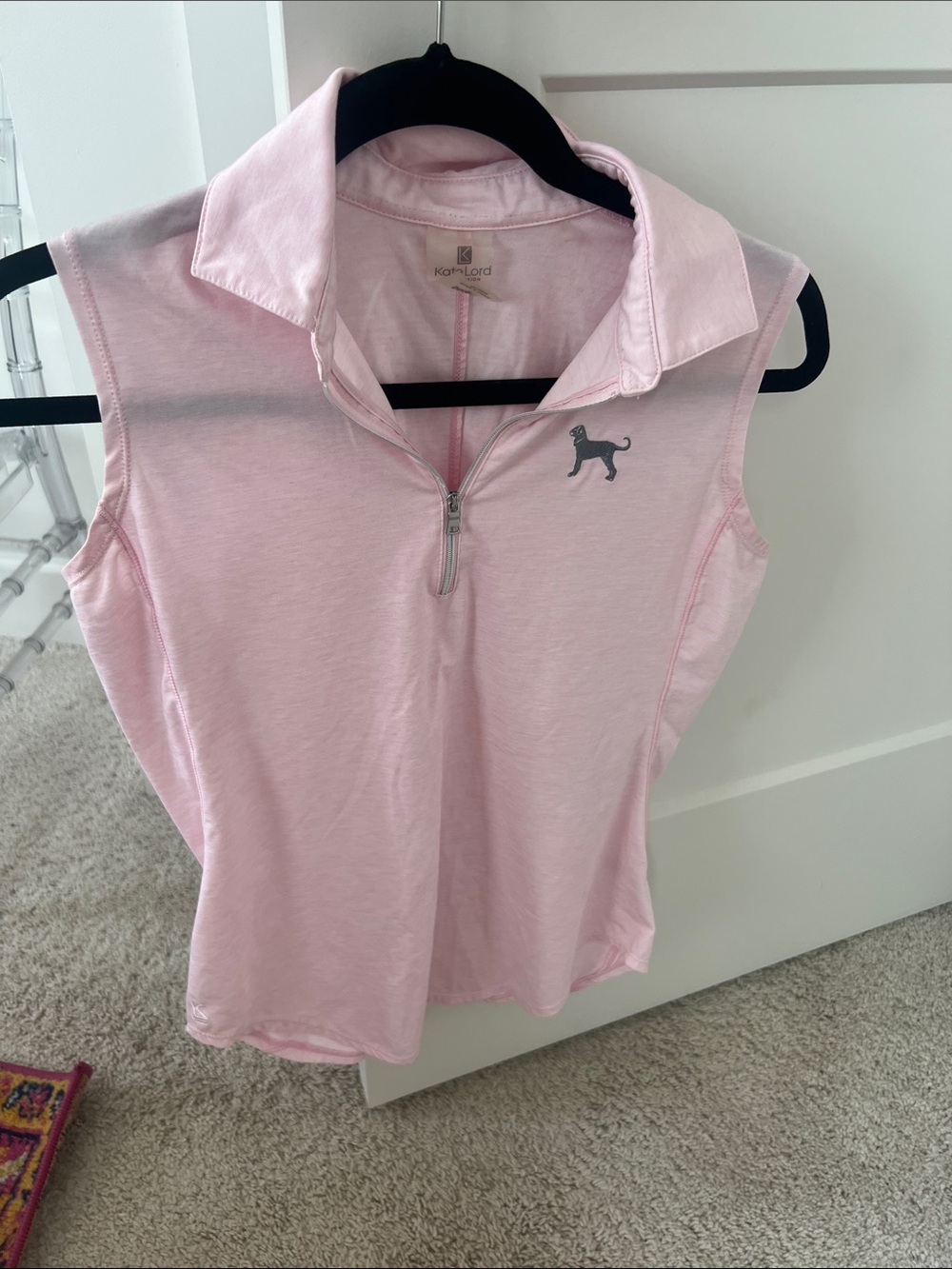 Kate Lord  X the black dog performance polo small